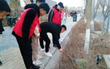 建筑工程系開展創(chuàng)建文明城市志愿者活動