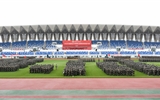 武威職業(yè)技術(shù)大學(xué)隆重舉行2025級(jí)新生開(kāi)學(xué)典禮暨軍訓(xùn)總結(jié)大會(huì)