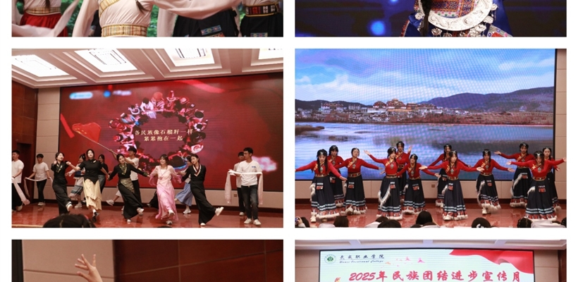 護理學(xué)院舉行2025年民族團結(jié)進步宣傳月“石榴花開，和美隴原”文藝匯演